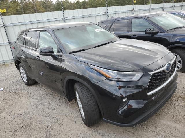 TOYOTA HIGHLANDER 2022 with VIN 5TDZARAH6NS514579 - Photo from auction