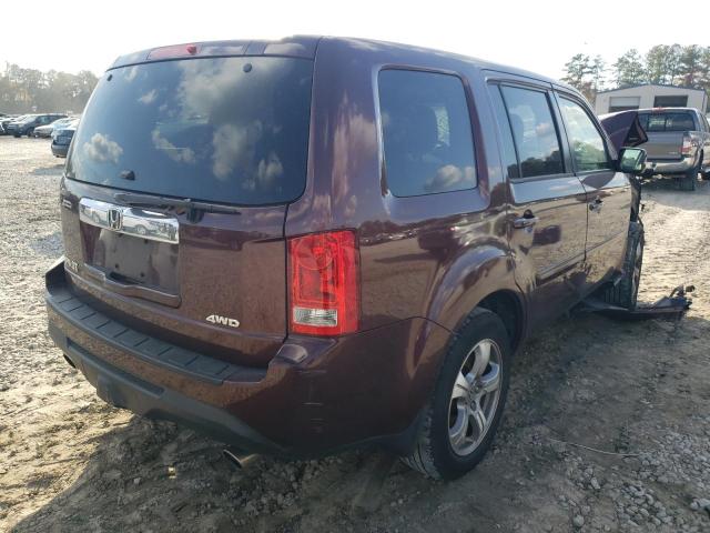Photo 4 from auction – 2013 HONDA PILOT EXL with VIN 5FNYF4H56DB058226