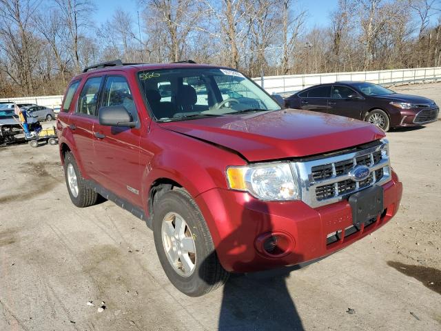 FORD ESCAPE XLS 2008 with VIN 1FMCU92ZX8KE00936 - Photo from auction