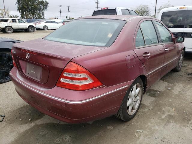 Photo 4 from auction – 2003 MERCEDES-BENZ C 240 with VIN WDBRF61J73A462178