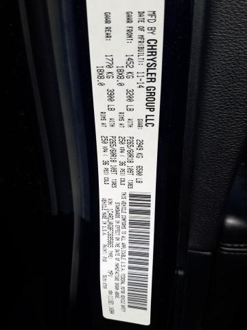 Photo 10 from auction – 2015 DODGE DURANGO SX with VIN 1C4RDJAG8FC695865