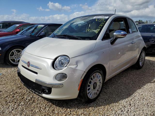 Photo 2 from auction – 2014 FIAT 500 LOUNGE with VIN 3C3CFFCR6ET174193