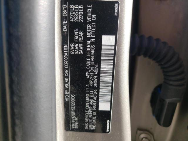 Photo 10 from auction – 2014 VOLVO S60 T5 with VIN YV1612FH5E1286035