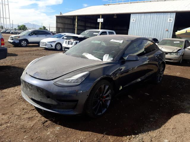 Photo 2 from auction – 2018 TESLA MODEL 3 with VIN 5YJ3E1EB8JF073117