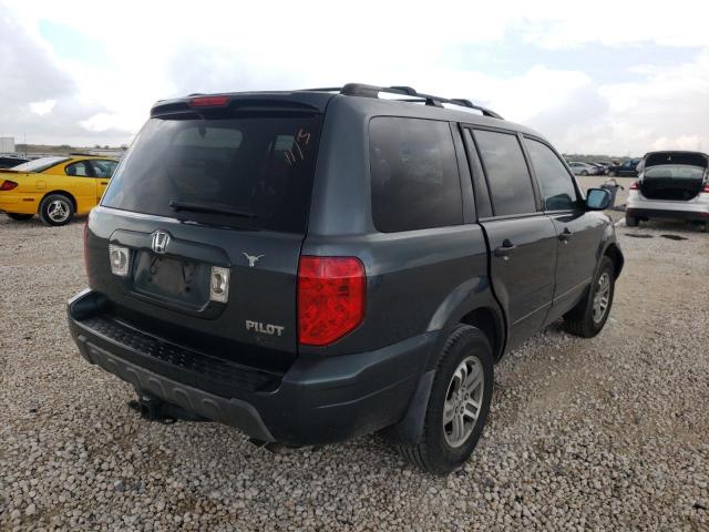 Photo 4 from auction – 2005 HONDA PILOT EXL with VIN 5FNYF18545B068284