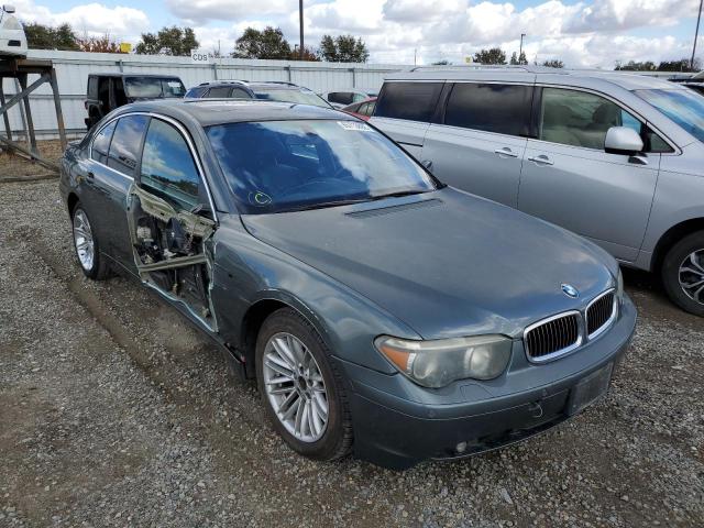 BMW 745 I 2003 with VIN WBAGL63453DP66808 - Photo from auction