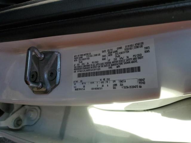 Photo 10 from auction – 2014 FORD ESCAPE TIT with VIN 1FMCU0J95EUC51123