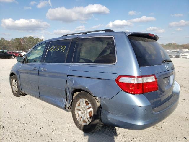 Photo 3 from auction – 2005 HONDA ODYSSEY EX with VIN 5FNRL38675B050962