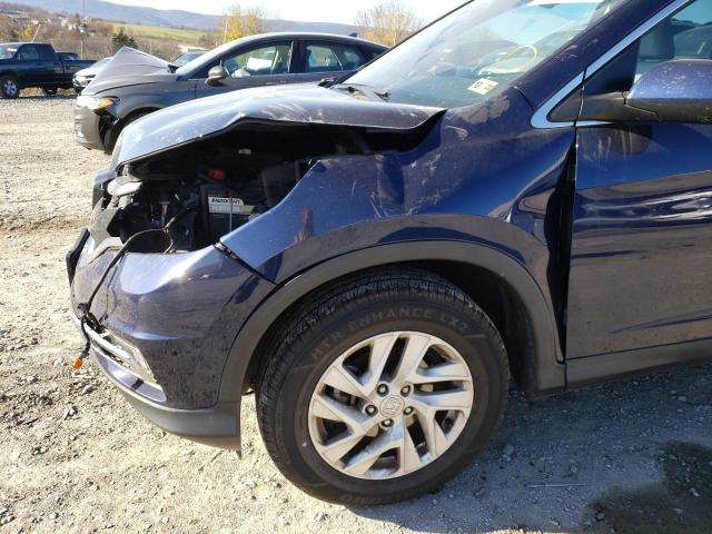 Photo 9 from auction – 2015 HONDA CR-V EXL with VIN 2HKRM4H75FH666707
