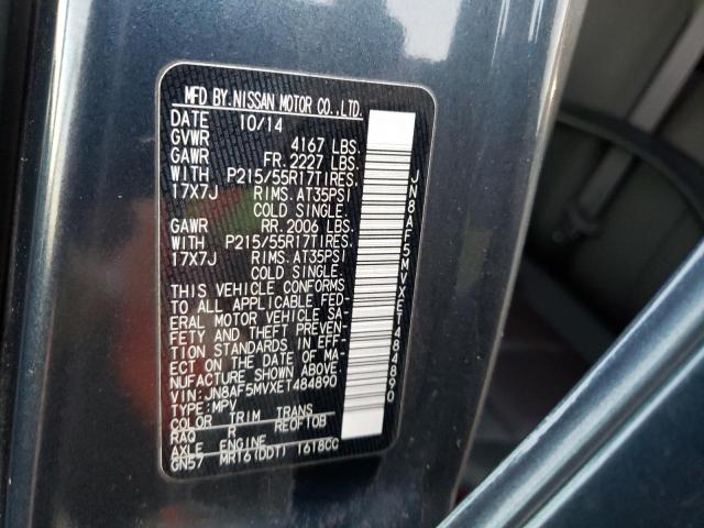 Photo 10 from auction – 2014 NISSAN JUKE S with VIN JN8AF5MVXET484890