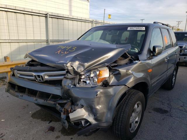 Photo 2 from auction – 2008 HONDA PILOT EXL with VIN 5FNYF18668B027443