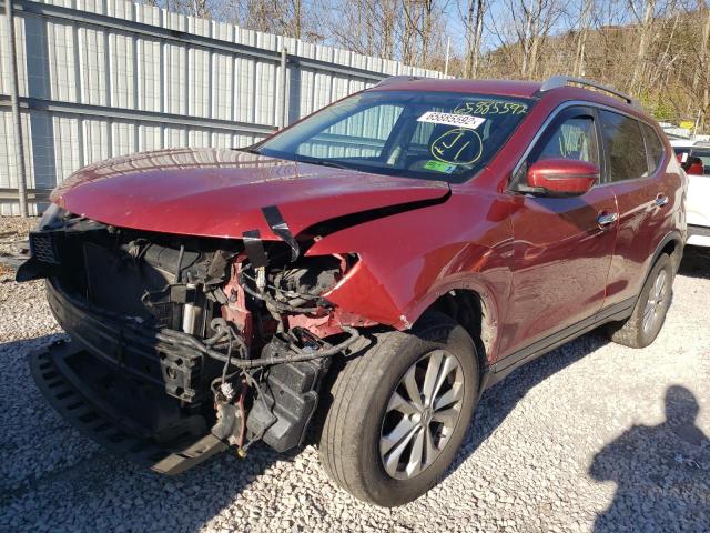 Photo 2 from auction – 2016 NISSAN ROGUE S with VIN KNMAT2MV2GP634831