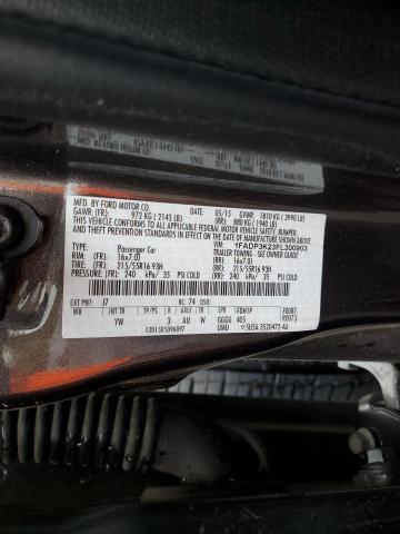 Photo 10 from auction – 2015 FORD FOCUS SE with VIN 1FADP3K23FL300903
