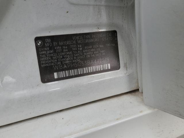 Foto 10 de la subasta – 2011 BMW 328 I SULE con VIN WBAPH5C53BA442079