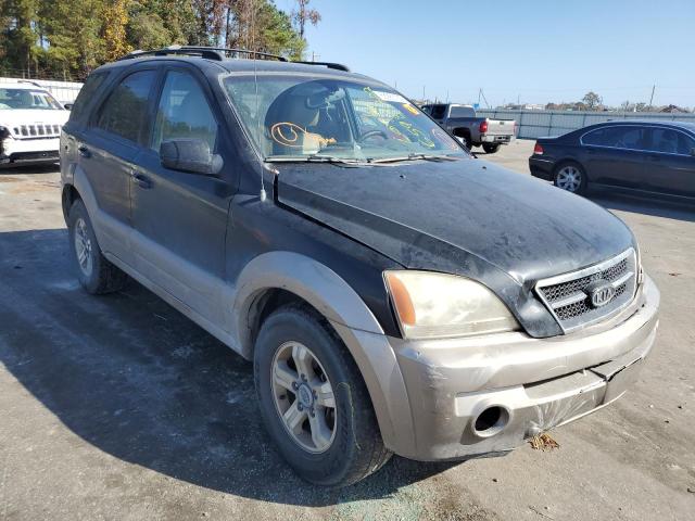 KIA SORENTO EX 2003 with VIN KNDJD733835132390 - Photo from auction