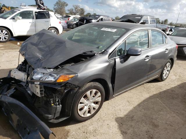Photo 2 from auction – 2012 HONDA CIVIC LX with VIN 19XFB2F5XCE081815