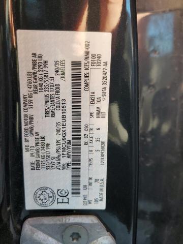 Photo 10 from auction – 2014 FORD ESCAPE SE with VIN 1FMCU9GX1EUB10513