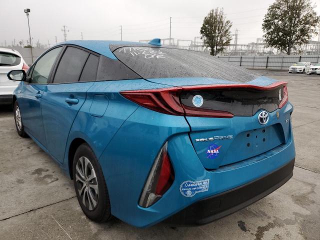 Photo 3 from auction – 2021 TOYOTA PRIUS PRIM with VIN JTDKAMFP2M3172441