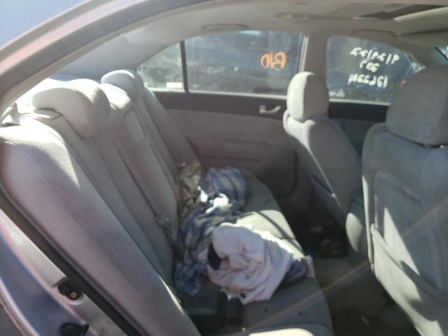 Photo 6 from auction – 2007 HYUNDAI SONATA SE with VIN 5NPEU46F57H283151