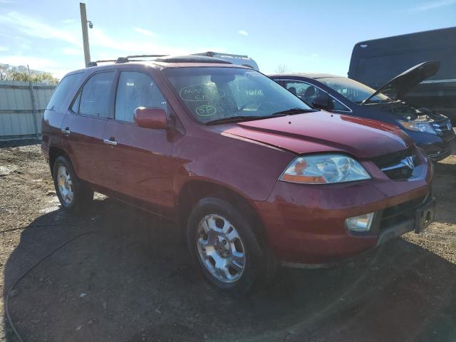 ACURA MDX 2002 with VIN 2HNYD182X2H527460 - Photo from auction
