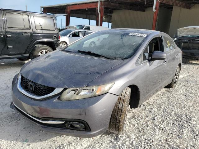 Photo 2 from auction – 2015 HONDA CIVIC EXL with VIN 2HGFB2F91FH552828
