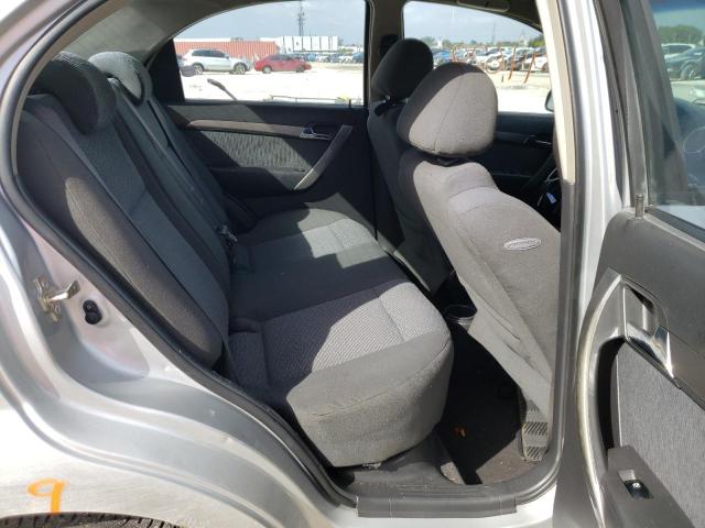 Photo 6 from auction – 2007 CHEVROLET AVEO LT with VIN KL1TG56677B136567