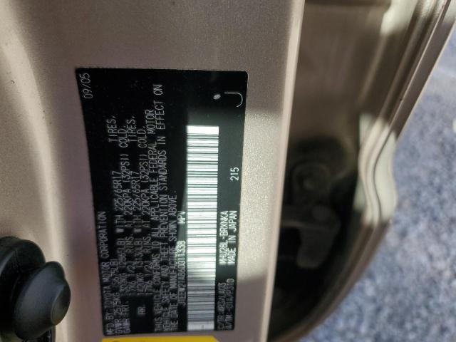 Photo 10 from auction – 2006 TOYOTA HIGHLANDER with VIN JTEEW21A860011338
