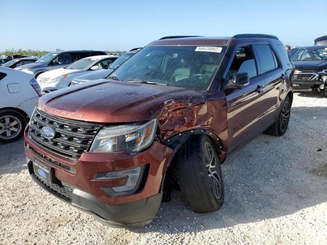 Photo 2 from auction – 2016 FORD EXPLORER S with VIN 1FM5K8GT4GGC99147