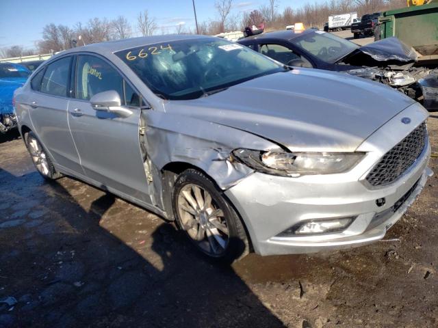 FORD FUSION SE 2017 with VIN 3FA6P0HD7HR176624 - Photo from auction
