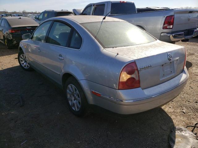 Photo 3 from auction – 2001 VOLKSWAGEN PASSAT GLS with VIN WVWPD63B81P194322