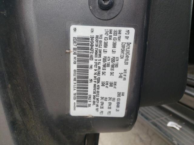 Photo 10 from auction – 2002 DODGE DURANGO SL with VIN 1B4HS48N42F214023