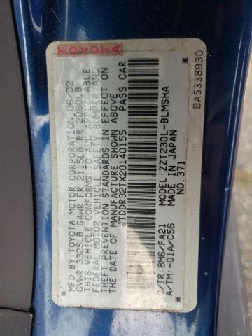 Photo 10 from auction – 2002 TOYOTA CELICA GT with VIN JTDDR32TX20140155