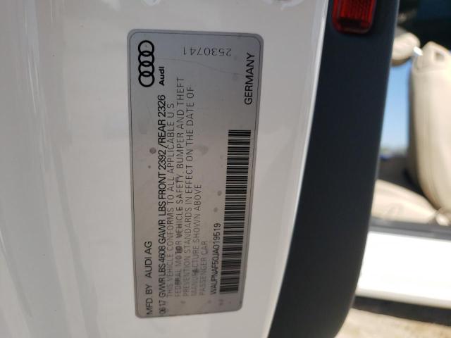 Photo 10 from auction – 2018 AUDI A5 PREMIUM with VIN WAUPNAF50JA019519