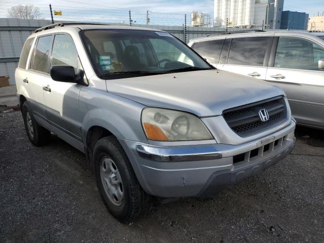 HONDA PILOT LX 2003 with VIN 2HKYF18183H520863 - Photo from auction