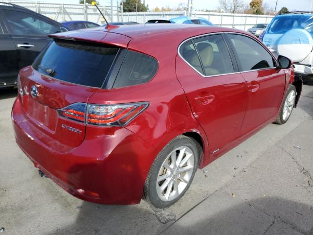Photo 4 from auction – 2012 LEXUS CT 200 with VIN JTHKD5BH6C2114735