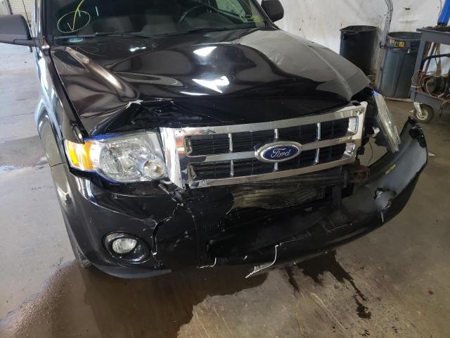 Photo 9 from auction – 2010 FORD ESCAPE XLT with VIN 1FMCU9DG3AKB29462