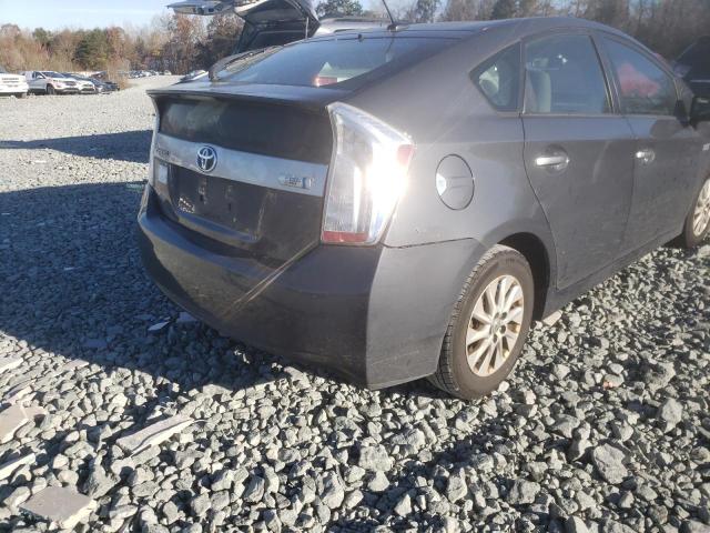 Photo 9 from auction – 2012 TOYOTA PRIUS PLUG with VIN JTDKN3DP3C3005635