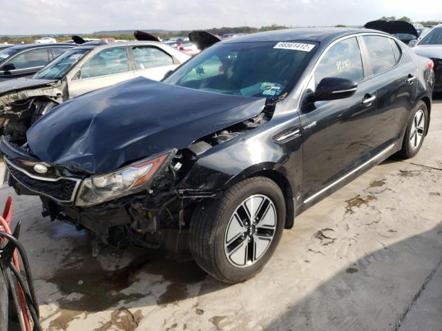 KIA OPTIMA HYB 2013 with VIN KNAGM4AD4D5048876 - Photo from auction