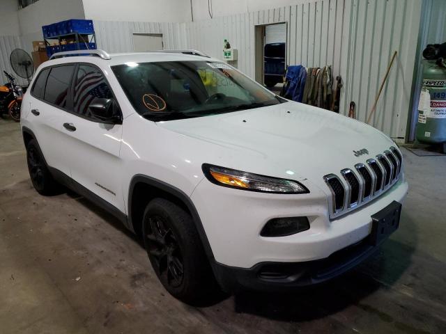 JEEP CHEROKEE S 2015 with VIN 1C4PJLAB9FW657706 - Photo from auction
