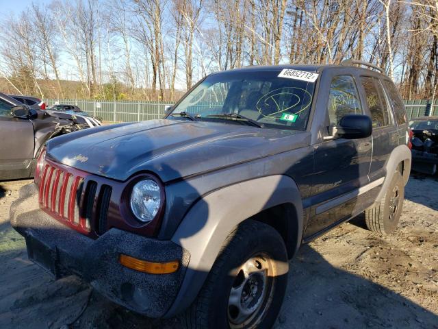 Photo 2 from auction – 2002 JEEP LIBERTY SP with VIN 1J4GL48K12W222253