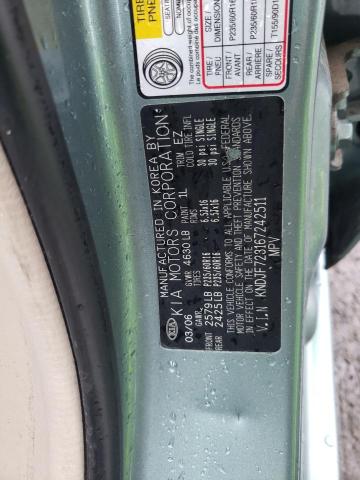 Photo 10 from auction – 2006 KIA NEW SPORTA with VIN KNDJF723167242511