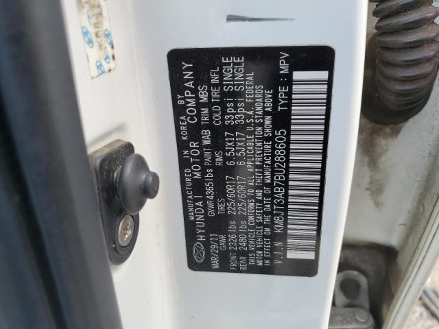 Photo 10 from auction – 2011 HYUNDAI TUCSON GL with VIN KM8JT3AB7BU288605