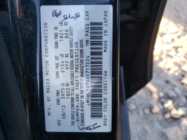 Photo 10 from auction – 2013 MAZDA 3 I with VIN JM1BL1V76D1717224