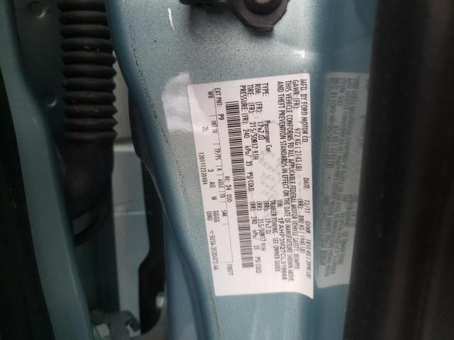 Photo 10 from auction – 2012 FORD FOCUS SEL with VIN 1FAHP3M27CL318668