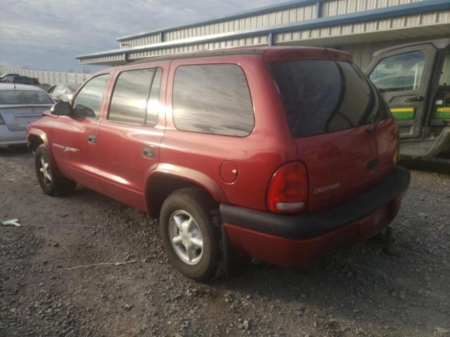 Photo 3 from auction – 2000 DODGE DURANGO with VIN 1B4HR28Y3YF260056