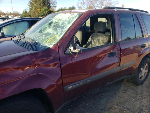 Photo 9 from auction – 2004 CHEVROLET TRAILBLAZE with VIN 1GNDT13S842378998