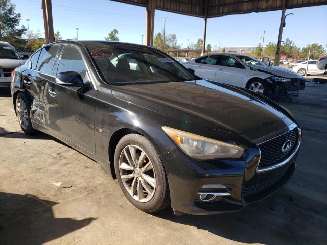 Photo 1 from auction – 2014 INFINITI Q50 with VIN JN1BV7AP7EM680349