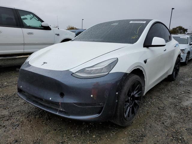 Photo 2 from auction – 2020 TESLA MODEL Y with VIN 5YJYGDEE5LF012872