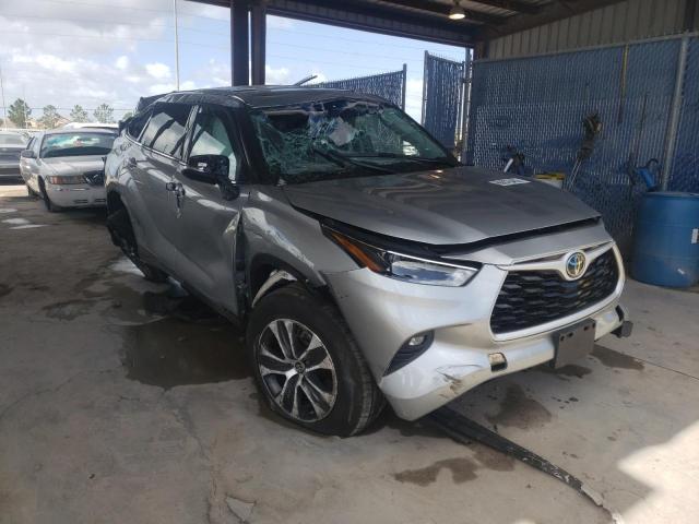 TOYOTA HIGHLANDER 2021 with VIN 5TDHZRBH7MS530470 - Photo from auction