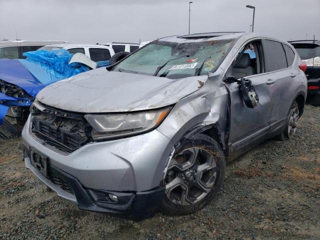 Photo 2 from auction – 2017 HONDA CR-V EXL with VIN 7FARW1H88HE037529